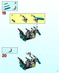 LEGO 8417 instructions page 9 – build guide