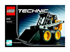 LEGO 8418 instructions page 1 – build guide