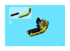 LEGO 8418 instructions page 11 – build guide