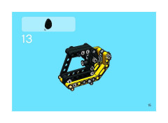 LEGO 8418 instructions page 15 – build guide