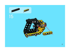 LEGO 8418 instructions page 17 – build guide