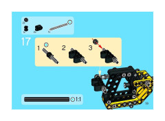 LEGO 8418 instructions page 19 – build guide