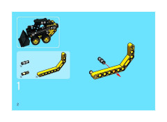 LEGO 8418 instructions page 2 – build guide