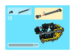 LEGO 8418 instructions page 20 – build guide