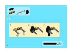 LEGO 8418 instructions page 6 – build guide