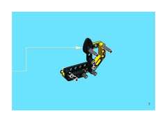 LEGO 8418 instructions page 7 – build guide