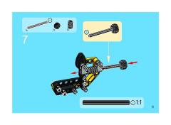 LEGO 8418 instructions page 9 – build guide