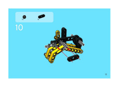 LEGO 8418 instructions page 11 – build guide