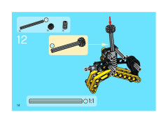 LEGO 8418 instructions page 14 – build guide