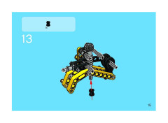 LEGO 8418 instructions page 15 – build guide