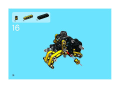 LEGO 8418 instructions page 18 – build guide