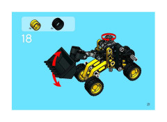 LEGO 8418 instructions page 21 – build guide
