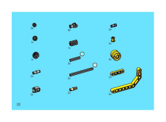 LEGO 8418 instructions page 22 – build guide