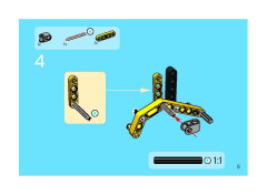 LEGO 8418 instructions page 5 – build guide