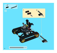 LEGO 8419 instructions page 16 – build guide