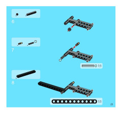 LEGO 8419 instructions page 25 – build guide