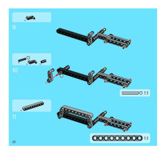 LEGO 8419 instructions page 26 – build guide