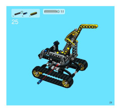 LEGO 8419 instructions page 29 – build guide