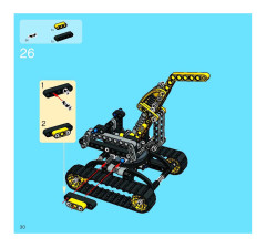 LEGO 8419 instructions page 30 – build guide