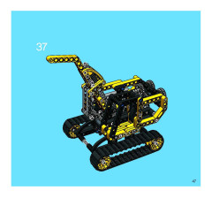 LEGO 8419 instructions page 47 – build guide