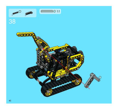 LEGO 8419 instructions page 48 – build guide