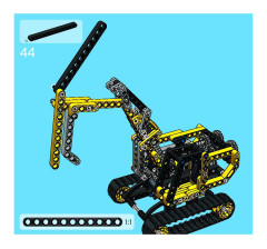 LEGO 8419 instructions page 54 – build guide