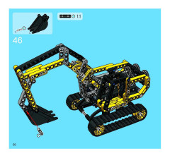 LEGO 8419 instructions page 56 – build guide