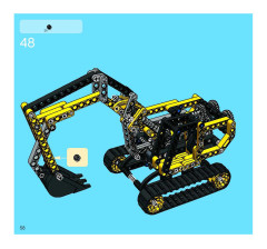 LEGO 8419 instructions page 58 – build guide