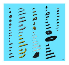 LEGO 8419 instructions page 59 – build guide