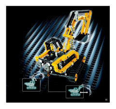 LEGO 8419 instructions page 61 – build guide