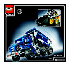 LEGO 8419 instructions page 64 – build guide