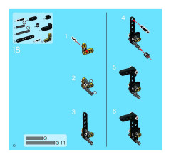 LEGO 8419 instructions page 12 – build guide