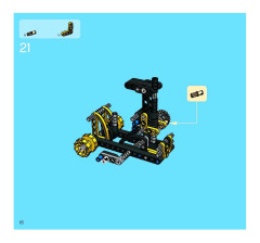 LEGO 8419 instructions page 16 – build guide