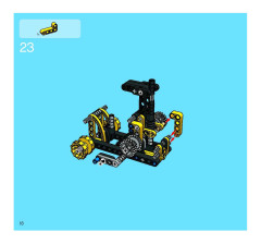 LEGO 8419 instructions page 18 – build guide