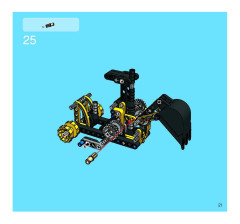 LEGO 8419 instructions page 21 – build guide