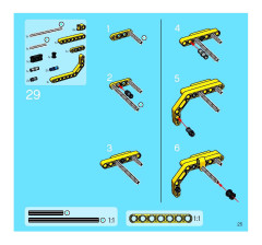 LEGO 8419 instructions page 25 – build guide