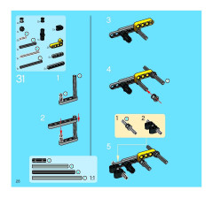 LEGO 8419 instructions page 27 – build guide