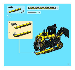 LEGO 8419 instructions page 32 – build guide