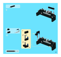 LEGO 8419 instructions page 39 – build guide