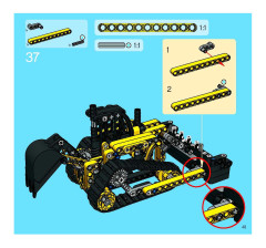 LEGO 8419 instructions page 41 – build guide