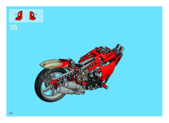 LEGO 8420 instructions page 100 – build guide