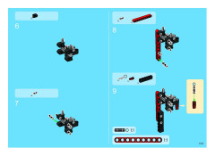 LEGO 8420 instructions page 103 – build guide