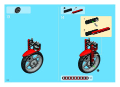 LEGO 8420 instructions page 106 – build guide