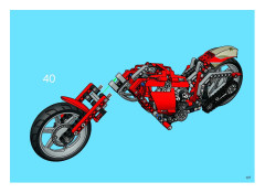 LEGO 8420 instructions page 107 – build guide