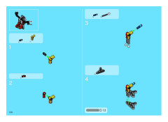 LEGO 8420 instructions page 108 – build guide