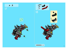 LEGO 8420 instructions page 11 – build guide