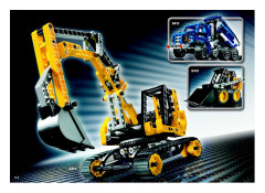 LEGO 8420 instructions page 114 – build guide