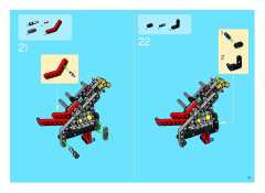 LEGO 8420 instructions page 13 – build guide