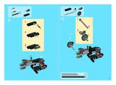 LEGO 8420 instructions page 17 – build guide