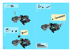 LEGO 8420 instructions page 18 – build guide